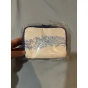 全新未拆封 Mikimoto 海洋珍珠絲質化妝包