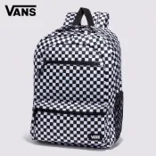 Vans Back to School 黑白色棋盤格後背包