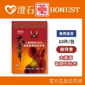 現貨 樹飛雪 大薑軍電氣石貼布 10片/包 舒緩 貼布 澄石藥局✚實體店面