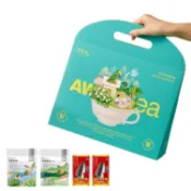 【✨2025登場】時尚茶瓜禮盒  ◆ 瓜大大隨身包◆ 3號-茉莉青茶  ◆ 4號-四季春茶