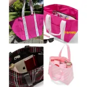 【iBuy瘋美國】全新正品 Victoria's Secret 維多利亞的秘密 夾層LOGO款肩背包 書包 托特包
