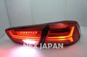 **nex japan** 全新 現貨三菱 LANCER FORTIS IO 鯊魚頭 翼神 LED 導光條紅白 尾燈