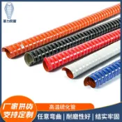 滿天星百貨 紅色高溫硫化管 耐高溫風管纖維布管 耐高溫硫化管