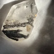 巴基斯坦 喜馬拉雅 黑碧璽共生 浮生 白水晶簇 高冰透 天然原石