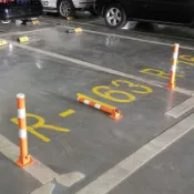 不二選 擋車立柱 減速帶 阻車器 車位鎖 免運 開立發票 地鎖車位鎖加厚抗壓警示柱活動路樁停車位占位鎖車庫擋車立柱 量大批發聯繫 支持訂製