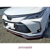 LI✌適用20年 12代 ALTIS 一體成形 RF 前下巴 定風翼 前鏟 亮黑色 ABS 空力套件 ALTIS下巴✌