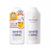 【WHITE CONC】日本美白保濕身體沐浴露360ml(黃金柚香沐浴乳)