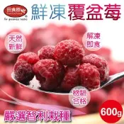 【田食原】新鮮冷凍智利覆盆莓 600g 無須清洗 解凍即食 方便料理 冷凍水果 超營養 輕食餐 冷凍鮮果 多種料理