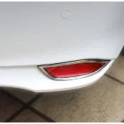 適用於豐田 TOYOTA 14-18年 VIOS 後霧燈框 VIOS 鍍鉻後霧燈框 VIOS 霧燈框 後霧燈裝飾框