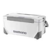 百有釣具◎SHIMANO  NS-435Y (35L)、NS-425Y (25L) SPAZA 冰箱 白色主體