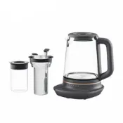 (店+)【Electrolux 伊萊克斯】主廚系列玻璃智能溫控電茶壺 E7GK1-73BP