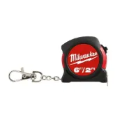 (店+)【Milwaukee 美沃奇】2M / 6FT 公分/英吋 捲尺鑰匙圈 48-22-5506 中崙五金