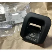 【DIY PLAZA】M-Benz 賓士 原廠 德國製 GLA X156 ISOFIX 兒童安全座椅 蓋板 飾蓋 黑色