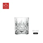 義大利RCR MELODIA系列威士忌杯 310ml水晶玻璃  水杯 烈酒杯 雞尾酒杯