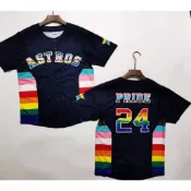 ASTROS 太空人隊 MLB 短袖 棒球衫 球衣 尺碼：S/M/XL/2XL