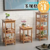 萬品達商貿 茶水桌 茶几邊几茶邊櫃中式花梨木茶水架實木小茶桌置物架角几花架花台