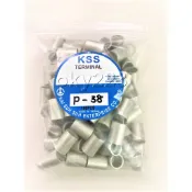 P-38 短銅管 壓著端子 KSS 凱士士 壓接端子 對接端子 套筒端子 接線端子 司力布 oky223 1503