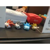 路遙圓創 刺刺mini 火龍 水龍 金龍 黑龍 小飛龍刺刺 一把抓 2024玩具展 九狐 青花瓷刺刺 水龍