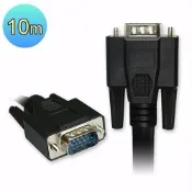 ☆YoYo 3C☆VGA 高級顯示器超薄扁平延長線 傳輸線 螢幕線 15PIN公對15PIN公 10M