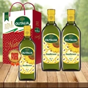 【愛合購】【Olitalia奧利塔】葵花油禮盒1組+贈送葵花油1000mlx1罐