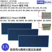 HITACHI 日立 適用除濕機RD-200J RD-280N RD-200FB RD-200FN RD-280FN窗型冷氣RA系列光觸媒濾網