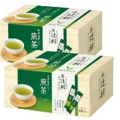 宇治抹茶入煎茶2盒一組(8gx100包x2盒辻利百年茶匠技術)