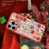 和居工造 免運 公司貨 保護殼 新年鍵盤殼Hellokitty適用iPhone16庫洛米蘋果15Promax少女手機殼 HZGZ01191