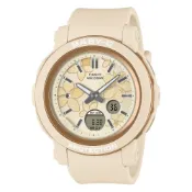 大高雄鐘錶城 CASIO 卡西歐 BABY-G BGA-290FL-4A 精緻花朵閃耀水晶雙顯腕錶 黃 41.5mm｜樂天領券現折★全館特惠中★指定刷卡回饋10%