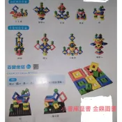 百變金塔 英文彩盒 (24pcs,附底盤) 教具 USL 遊思樂 暢銷教具