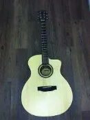 【金聲樂器】 Woodtone GA-30C+Fishman 拾音器 面單板高級民謠吉他 (附原廠琴袋)