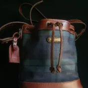 【老時光 OLD-TIME】早期二手老包Ralph Lauren水桶包