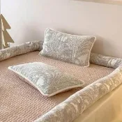 200*230cm被套+床蓋180*200cm+枕套(人類狗窩床墊 床單四件組 趴趴窩 防掉落 預購12天)