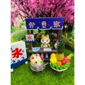 【MOC三狗誌】(限量創作)可愛柴犬狗狗賣水果冰 (不拆售) 刨冰 剉冰 轉蛋 扭蛋 公仔 盒玩 柴犬   狗狗汪汪