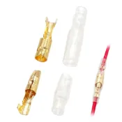 (店+)【喵呼嚕】快速接線端子 子彈端子 電線端子 插簧端子 快速連接夾 公母端子 煞車開關接頭