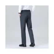 (店+)西裝褲男生防曬透氣彈性速乾冰絲加大尺碼白色吸濕排汗工作褲長褲寬褲西裝褲涼感褲休閒褲直筒褲褲子高爾夫球褲運動男裝下著父親節禮物送禮精選