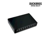 鴨寶牌 十口USB充電座 總輸出60w 相容於 Quest 3/3S/Tundra/VIVE Tracker