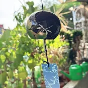 會津喜多方水晶玻璃風鈴-蜻蜓