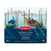筆殿 Derwent 達爾文 watercolor aquatone 水溶性24C色鉛筆*0700304