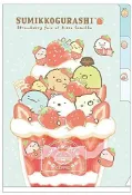 X射線 精緻禮品 角落生物 Sumikko Gurashi 迷你3層A6資料夾，檔案夾/文件夾/文件袋/收納盒/收納袋/資料夾/板夾/強力夾，X射線【C759571】