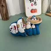【優選・金選】俄羅斯套娃風乾椴木叮噹貓純手繪畫小肚10層益智創意禮品兒童玩具 俄羅斯娃娃 套娃 俄羅斯套娃 兒童玩具