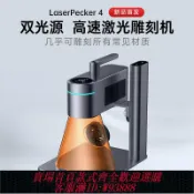 萬華精品 {臺灣公司貨 可打統編}LaserPecker啄木鳥4代激光雕刻機小型便攜式雷射金屬木頭打標機
