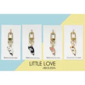 ［Little love］小貓鑰匙圈、鑰匙扣、吊飾（1入）