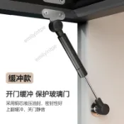 🔥台灣出貨🔥上下翻鋁框門氣撐玻璃櫃門支撐杆 櫥櫃短款液壓桿 隨意停氣壓氣動杆