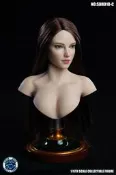 1/6全新特價 SUPER DUCK 1/6 SDH018 女頭雕 C 款建議搭配鋼骨白膚素體關註店鋪優先發貨