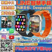 快樂購一店 【🔥米投爆款🔥AI智慧手錶⌚】多功能智慧視訊通話手錶 GPS定位 臺積電晶片 語音輸入 女生手錶 男生手錶 電子手錶