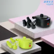 漣漪生活 【USB充抽兩用】充氣泵 電動打氣機 鋰電池充氣泵 抽氣泵 充氣機 抽氣機 露營充氣床墊 泳圈充氣 救生衣充氣 防潮睡墊 氣墊床專用 輕巧便攜