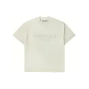 (店+)125BT212081F FW21 Essentials  Adult 3D Logo Mozzarella 純色棉質短