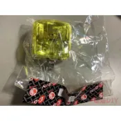 附發票-車殼玩家=NEW CUXI 100,1CF, 大燈組 透明黃 -EG部品