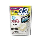 【P&G】日本P&G 4D炭酸機能活性去污強洗淨洗衣凝膠囊球-白袋微香型39顆/袋-平輸品(洗衣機槽防霉洗衣膠囊球)