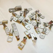 阿嫲的百寶屋 UL認證huya單孔0度銅鼻子英制代替泛達Panduit通貝T&BBurndy{鑫弘-工葉電器}可開發票